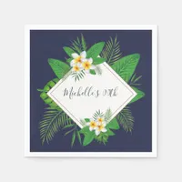 Hawaiian Aloha Luau Birthday Party Paper Napkins