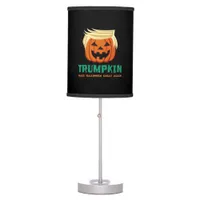 Trumpkin Make Halloween Great Again Quote Table Lamp