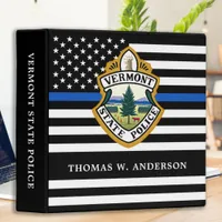 Police Department Custom Logo Law Enforcement  3 Ring Binder