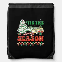 Little Tis The Season Drawstring Bag