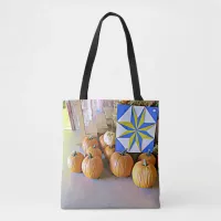 Halloween Pumpkins and Fall Display Autumn Bag