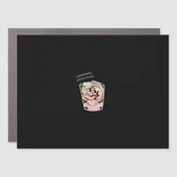 Till Death Do Us Part – Cute Sloth Meets Death Car Magnet