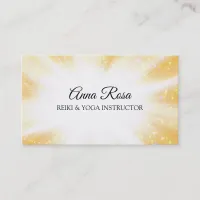 *~* Reiki Energy Healing Sparkle  Rays Business Card