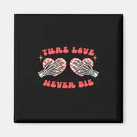 Skeleton Hands Heart Design Classic Aesthetic Magnet