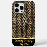 Exquisite snake skin patterns in nature iPhone 16 pro max case