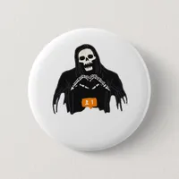 Skeleton Hand Heart Follower Classic Button