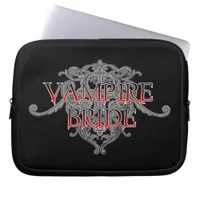 Vampire Bride Laptop Bag