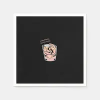 Till Death Do Us Part – Cute Sloth Meets Death Napkins