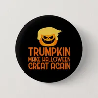 Halloween Trumpkin Make Halloween Great Again Button