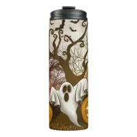 Retro Halloween  Thermal Tumbler