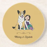 Dog Love Coaster