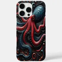 Swirling Octopus: A Colorful Vision iPhone 16 Pro Max Case