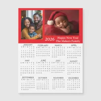 2026 Personalized Photos Mini Calendar