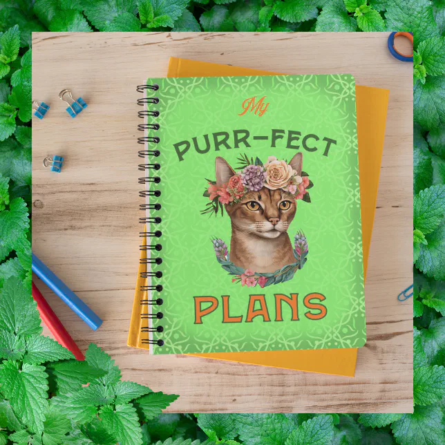 My purr-fect plans planner