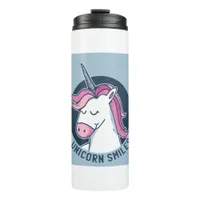 Unicorn Smiles Thermal Tumbler