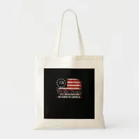 No Kings In America We The People Retro Cool Tote Bag