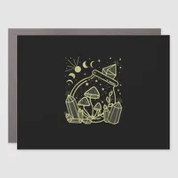 Goblincore Aesthetic Cottagecore Academia Mushroom Car Magnet