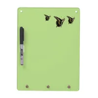Dry Erase Board - Swallowtail Butterflies - Green