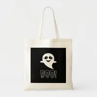 Boo Little Halloween Classic Design Tote Bag
