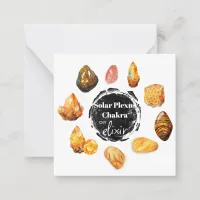 *~* Solar Plexus Chakra Elixir AP64 Note Card