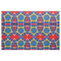 Colorful Ethnic Tribal Bohemian Geometric Pattern Fabric