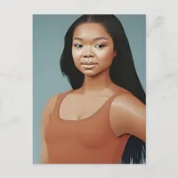 A Confident Woman Postcard