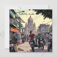 Downtown Motor Bikes in Kolkata, India