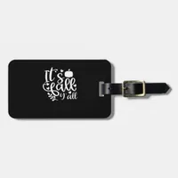 It’s Fall Y’all! Trendy Graphic Luggage Tag