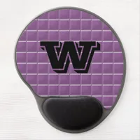 Gel Mousepad - Purple Tiles with Letter