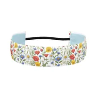 Wildflower Patterned Colorful Floral Pretty Summer Athletic Headband