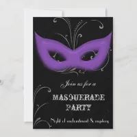 Fantasy Masquerade party Invitation