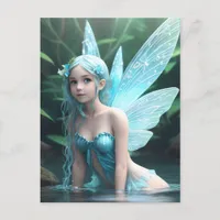 Adorable sexy Fairy Postcard