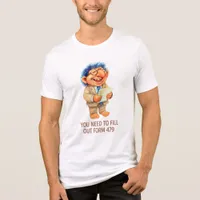 Office Troll Manager Sarcasm Team Leader Satire Tri-Blend Shirt