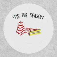 The Season Christmas Tree  Patch