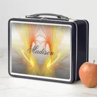 Lightning abstract - flash metal lunch box