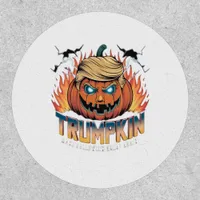 Trumpkin Classic – Spooky Pumpkin Design Patch