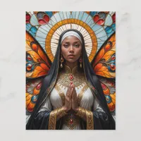 Butterfly Nun Postcard