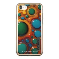 Vortex Colours An Abstract Dance of Oil and Water Incipio DualPro Shine iPhone 8/7 Case
