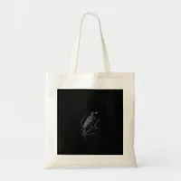 Crow, F-Caw-F Funny Bird Moon Gothic Adult Humor T Tote Bag