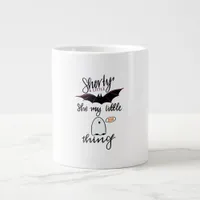 Shorty Batty Funny Retro Giant Coffee Mug