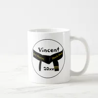 Dated Martial Arts 2nd Degree Black Belt Coffee Mug