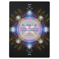 Fractal Art Healing Life Business Clipboard