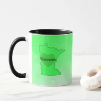 Minnesota Warrior Lyme Disease Awareness Coffee Mu Mug