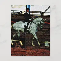 Dressage Art Postcard