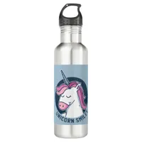 Unicorn Smiles Stainless Steel Water Bottle