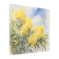 National Flower Australia Golden Wattle | Metal Print