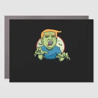 Halloween  Zombie Funny Classic Car Magnet