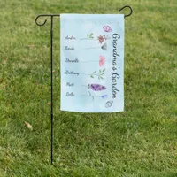 Personalized Grandma's Garden    Garden Flag