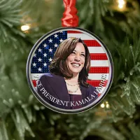 Vice President Kamala Harris Keepsake Souvenir Metal Ornament