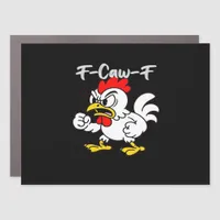 F-Caw-F Classic Creative Casual Car Magnet